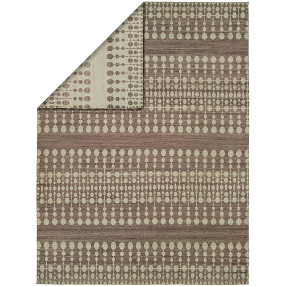 K2 Floor Style Endura Ivory - Lilac Hand Made Wool Area Rug