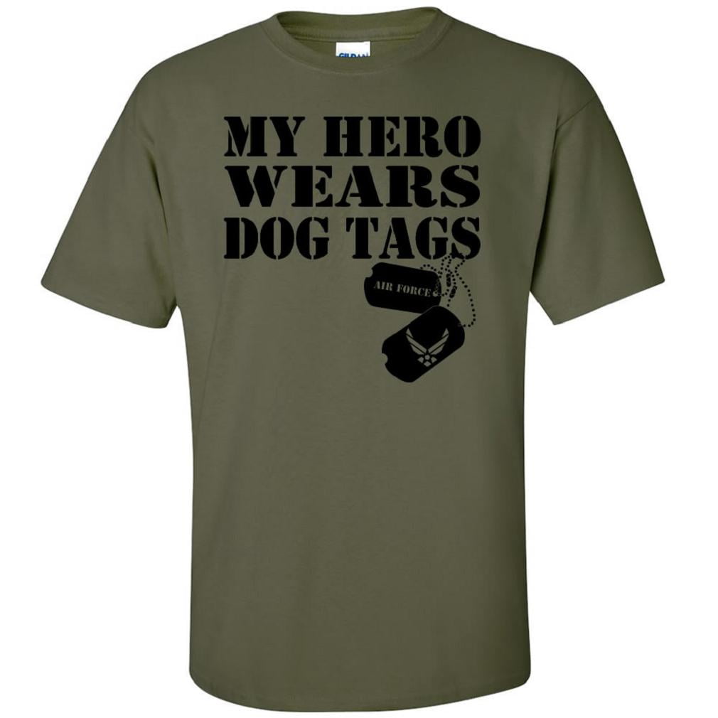 My hero wears dog tags and combat boots Cup cozy