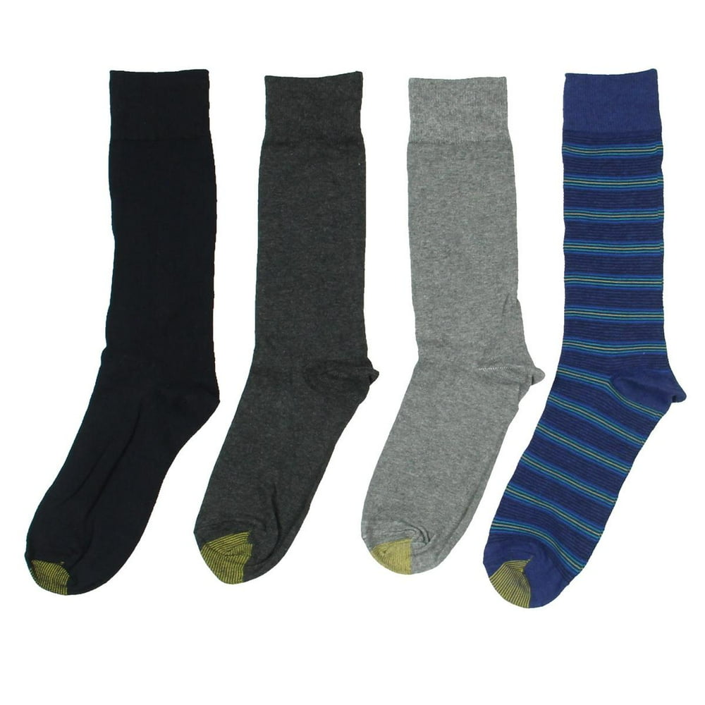GOLDTOE Gold Toe Mens Knit 4PK Dress Socks