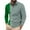 Green-long sleeve shirts for men, variant on AnuYalue Big and Tall Golf Shirts for Men Fashion Button Up Tops Color Block Long Sleeve T-Shirt Lapel Office Tshirt