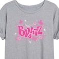 thumbnail image 3 of Bratz - Y2K Logo - Butterflies - Juniors Ideal Flowy Muscle T-Shirt, 3 of 5