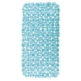 thumbnail image 7 of iDesign Pebblz Non-Slip Suction Bath Mat for Shower, Bathtub - Blue, 7 of 7