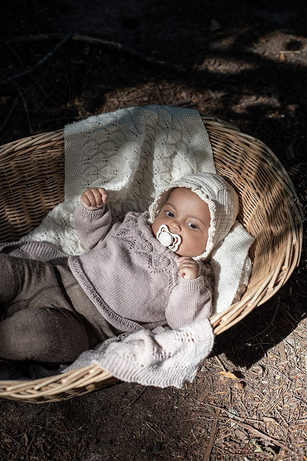 Sucettes Supreme BIBS pour Bébé | Sucette en Caoutchouc Naturel Sans BPA | Fabriqué au Danemark | Ensemble de 2 Sucettes (6-18 Mois)