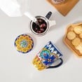 thumbnail image 5 of Vancasso Tea Mug with Infuser and Lid, 18 oz Loose Leaf Tea Cup with Strainer, Ceramic Coffee Mug for Tea, Coffee, Microwave & Dishwasher Safe, 5 of 10