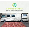 thumbnail image 3 of Fiesta Premium Quick Dry Reversible Indoor/Outdoor Plastic Rug, 96" x 120", 3 of 12