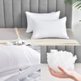 thumbnail image 3 of Insertos de almohada Oubonun Lumbar, 14 x 22 cm (juego de 2), color blanco, 3 of 8