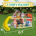 thumbnail image 5 of Honey Bee Acres Sunshine Meadow School – 21 Piece Miniature Dollhouse with Accessories & Exclusive Fox Figure – Pretend Play Set for Kids Ages 3+, 5 of 7