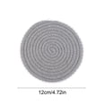 thumbnail image 3 of Ball Trims Woven Rope Mat 1 Pack Heat Protection Round Table Mat For Kitchen Dining Home Cup Glass, 3 of 6