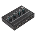 thumbnail image 1 of Audio 4 Channel Headphone  AMP-14II Stereo Audio Amp With 12V 1.5A Adaptor Stereo Headphone  For Stage And Studio Performances, 1 of 8