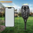 thumbnail image 5 of Solar Outdoor Lights - 12LED Flickering Flame Solar Torch Lights， Waterproof Solar Garden Lights Powered Pathway Lights Landscape Decoration for Garden Patio Yard, 5 of 31