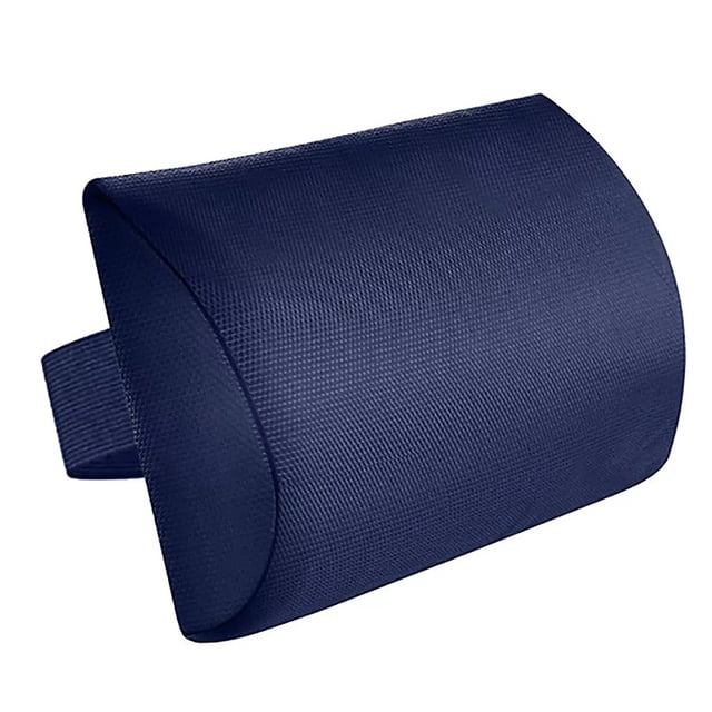 Adjustable Lounge Chair Pillow With Strap Perfect For Poolside Relaxation Navy Of Blue