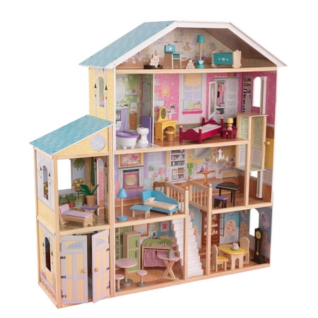 KidKraft Majestic Mansion Dollhouse with 34 (Best Dollhouse For 2 3 Year Old)