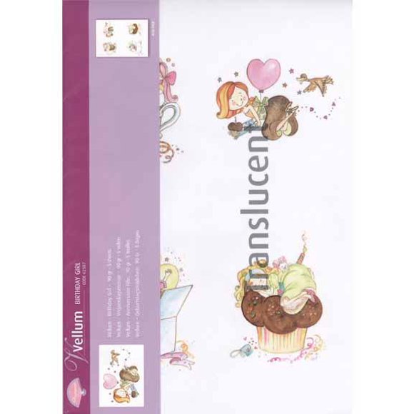 Vellum Fille d'Anniversaire