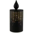 thumbnail image 2 of Northlight LED Lighted Glass Candle with Stars Christmas Decoration - 8" - Small, 2 of 7