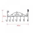 thumbnail image 2 of Dragonus Over The Door Hanger Rack Decorative Metal Door Hooks Hanger Holder For Home Office Kitchen Use Coat Hook Rack, 2 of 5