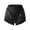 Black, variant on Women's Underwear Seamless Breathable High Waist Panties Lace Trim Comfortable Shaping Briefs For Daily Wear And Sleep Soft Modal Fabric