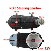 6V/12V Gear Box Electric Motor Steering Gearbox For Children Kids Car Parts