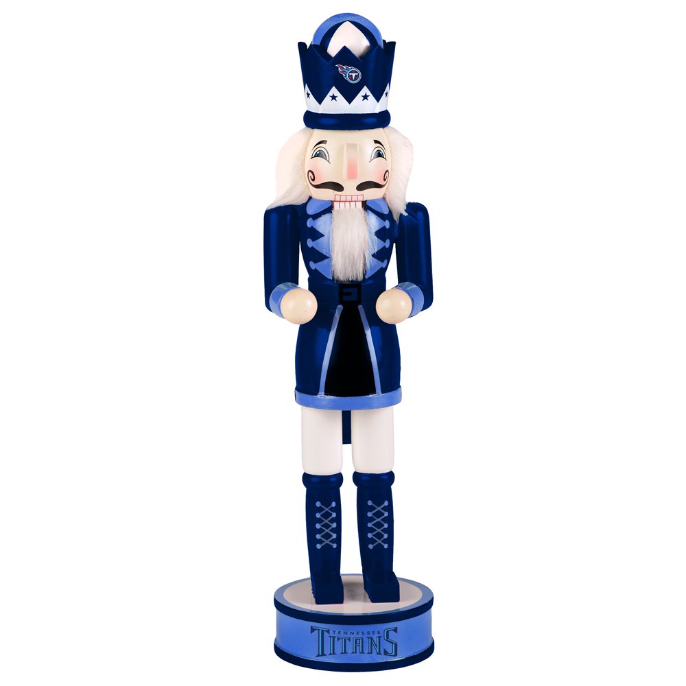 Forever Collectibles Holiday Nutcracker V2, Tennessee Titans