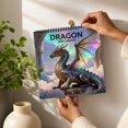 thumbnail image 3 of Zznnkj 2027 Wall Calendar 12-Month Hanging Monthly Planner From January 2027 to December 2027 Fantasy Dragon Art Calendar for Home Office Wall Decor, 3 of 7