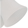 thumbnail image 2 of Westinghouse Lighting Fitter Ribbed Glass Shade LED Ceiling Fan Light Kit, White (New Open Box), 2 of 3