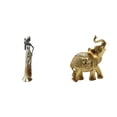 thumbnail image 1 of Figura de mujer africana con , estatua artesanal de resina, adorno para estante, escritorio o mesa. Ideal para regalar o decorar el hogar u of, 1 of 8