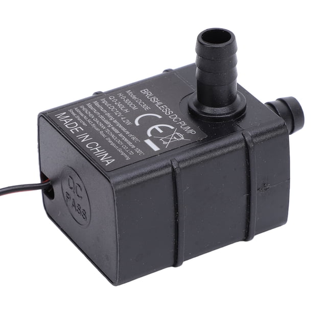 Fuente de Bomba de Agua, IP68 Resistente al Agua 4.2W 0-240L/H 0-300 CM LIJA Bomba de Agua del Acuario para el de Circulación informática