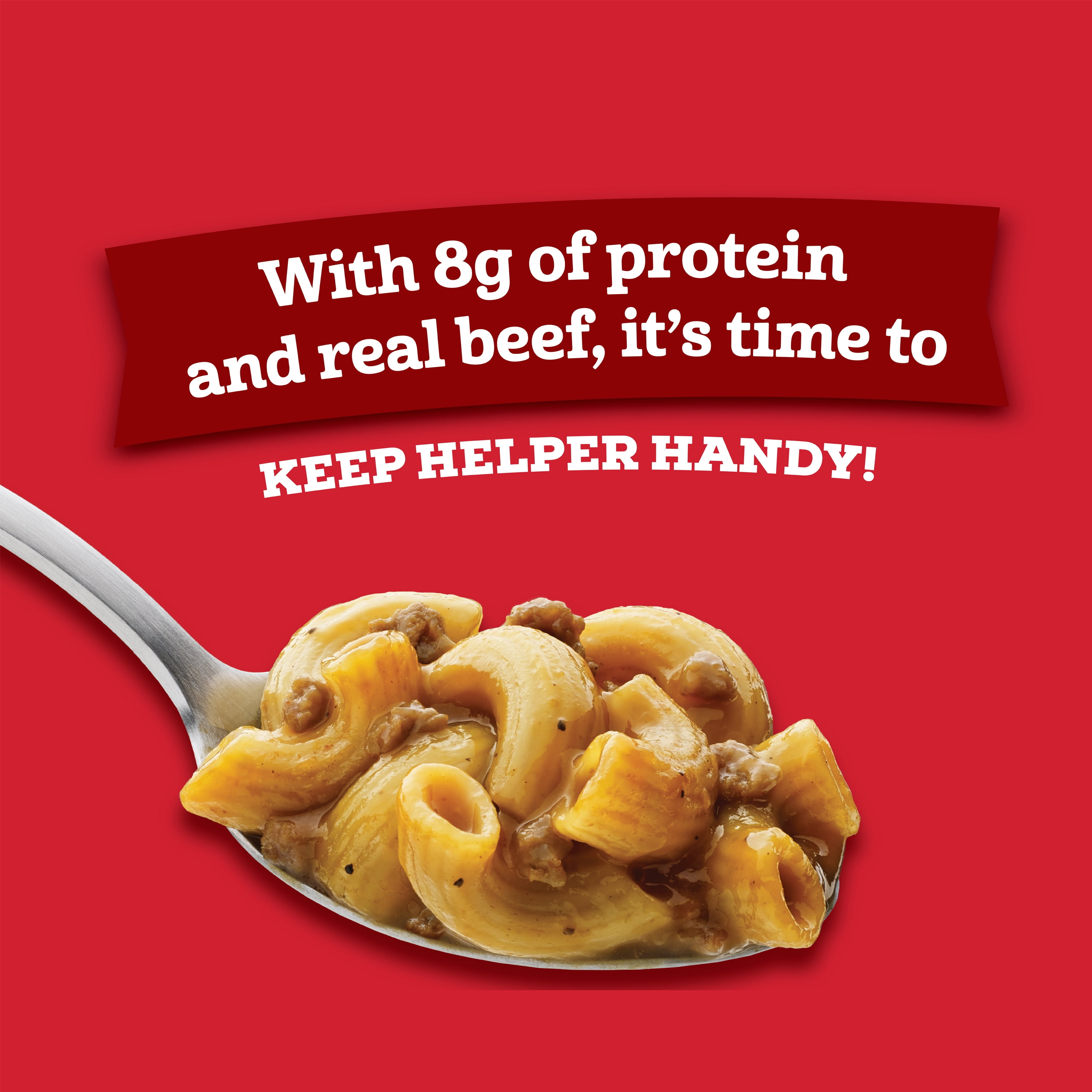 (6 pack) Hamburger Helper Beef Pasta, 2 oz Microwave Cup, Shelf Stable (Dried)