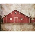 thumbnail image 2 of Murdock, Ramona 32x26 Gold Ornate Wood Framed with Double Matting Museum Art Print Titled - Home Place Barn, 2 of 4