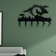 thumbnail image 4 of Perchero Montado En La Pared Soporte Para Riel De Gancho Colgador De Pared Para Toalla Key Wolf Sunnimix Soporte de pared para perchero, 4 of 7