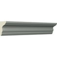 thumbnail image 2 of Ekena Millwork 1 3/4"H x 1 3/8"P x 94 1/2"L Queenstown Chair Rail (2-Pack), 2 of 6