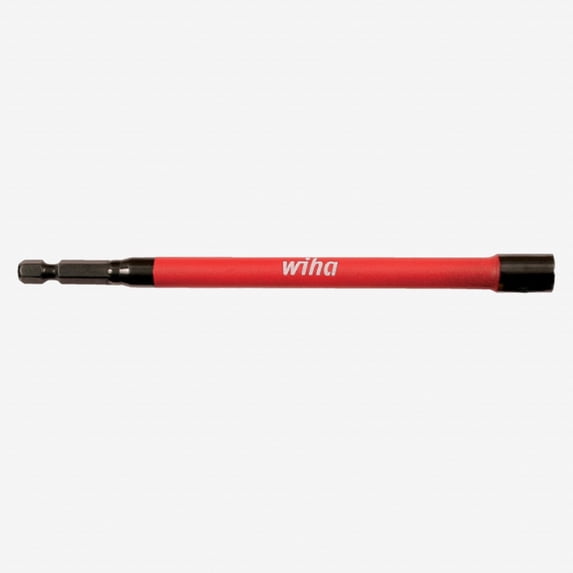 Wiha 70480 Color Coded 6" Magnetic Nut Setter, 1/4"