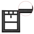 thumbnail image 1 of Puerta De Mascota, Aleta De Bloqueo Magnético De Puerta Para Perros Gato Para La Puerta De La Ventana De La Pantalla Con Exterior Interior Dos Piezas Fácil De Instalar, 1 of 7