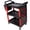 Black Red, variant on Red & Black 3-Tier Rolling Auto Detail Cart - With Bucket, Panel & Hooks, Storage Tool Cart for Detailers, Garage, Workshop & Repair Shop