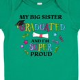 thumbnail image 4 of Inktastic My Big Sister Graduated and I'm Super Proud Boys or Girls Baby Bodysuit, 4 of 5