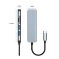 thumbnail image 2 of 2103T USB C Hub 5 en 1 estación de acoplamiento tipo C con, 2 of 8