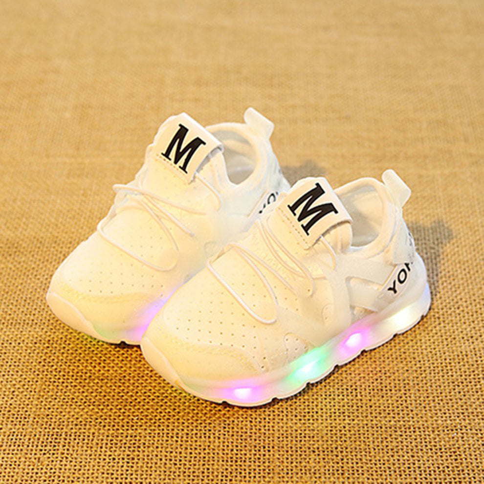 baby light up shoes size 3