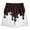 Black, variant on Tiijoy Toddler Boys Ice-Cream Print Stretch Shorts Elastic Waistband Casual Active Shorts