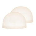thumbnail image 5 of FITYLE 2x Cap ,Accessories Breathable Elastic Nylon Thin Real Invisible Cap for Lace Front Stocking Cap for Cosplay Women , Beige, 3 Pcs, 5 of 10