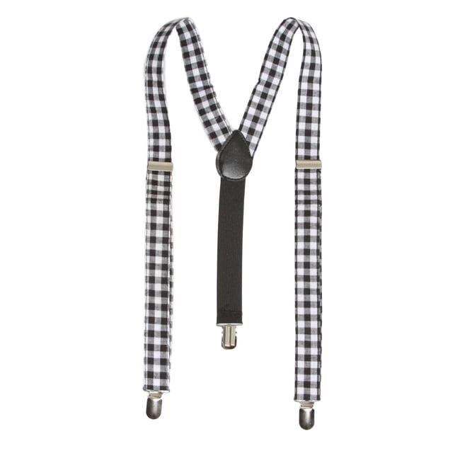 Caleçon 3 Clips Bretelles Extensibles 2 pack- Noir et Blanc