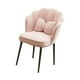 thumbnail image 1 of Sillón de tocador moderno y suave para dormitorio, recepción de invitados Rosa claro, 1 of 8