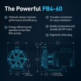 thumbnail image 3 of Bomba presurizadora Polaris PB4-60 motor de 3/4 HP 60 Hz, 3 of 6