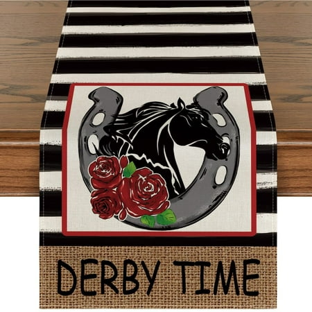 

Christmas Table Small Hot Party Decorations 3ft Table Horse Racing Festival Table Flag Marseille Horse Racing Decoration Country Farmhouse Family Restaurant Kitchen Table Decoration Is The Best Gift