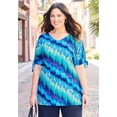 thumbnail image 2 of Catherines Women's Plus Size Dream Drape Tie-Sleeve Dolman Top, 2 of 2