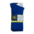 thumbnail image 3 of (6 pack) Athletic Works Unisex Baseball/Softball Socks, 2-Pair Pack, Blue, 3 of 8