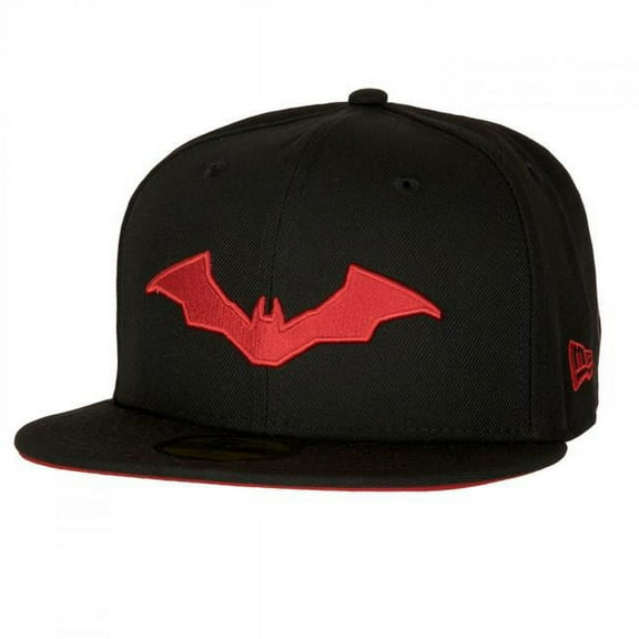 Batman 854559-77-8fitte The Batman Robert Pattinson Logo New Era 59Fifty Fitted Hat - 7.875 Fitted