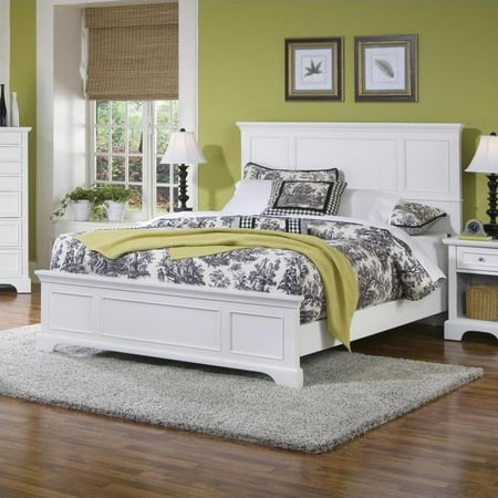Naples White Queen Bed