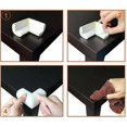 thumbnail image 4 of White Set of 4 Soft Foam Corner Protectors for Tables - Baby Safety Rig, 4 of 5