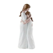 Nmdmisc Mother Daughter Figurines Give Mom Gifts,Mother Daughter Hugging Figurines,Meaningful Sentimental Gifts for Mom,for Mother's Day Bedroom Living Room Tabletop Shelf Decor Statue