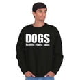 thumbnail image 5 of Anti Social Dog Lover Pet Puppy Owner Sweatshirt for Men or Women Brisco Brands L, 5 of 6