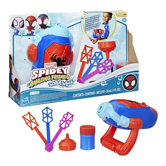 Lanzaburbujas Hasbro Spidey and his Amazing Friends Water-Webs